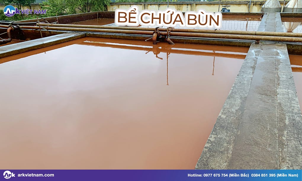 bể chứa bùn
