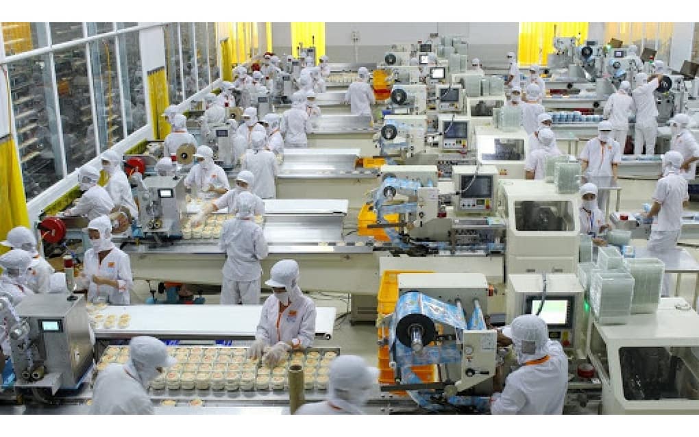 nhà máy sản xuất bánh kẹo