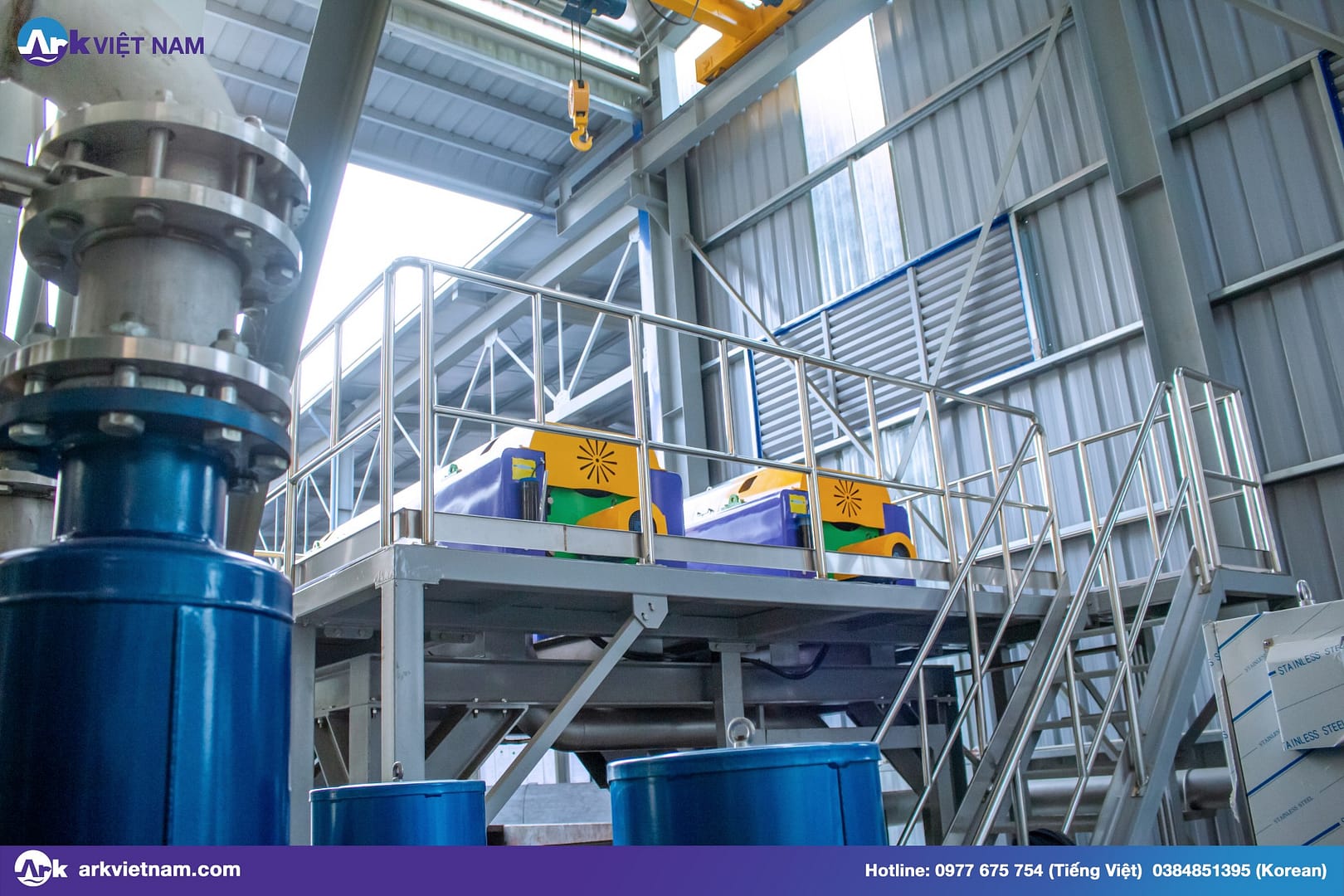 kiểm tra máy ép bùn ly tâm