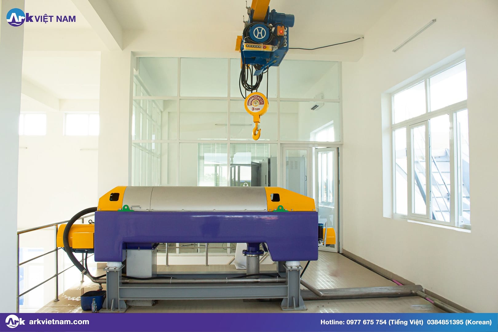 kiểm tra máy ép bùn ly tâm