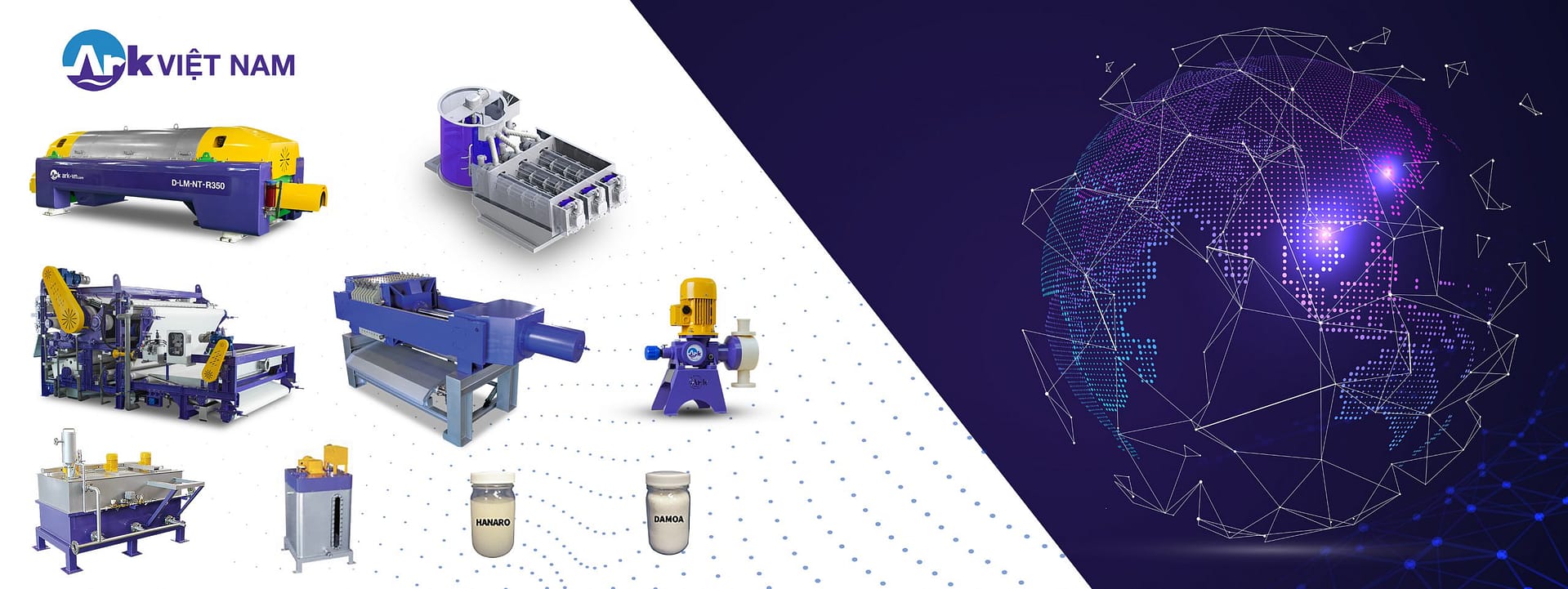 sử dụng máy ép bùn