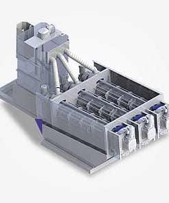 Máy ép bùn trục vít đa đĩa loại KS-RT