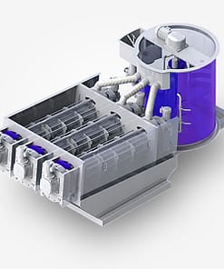 Máy ép bùn trục vít đa đĩa loại KS-ST