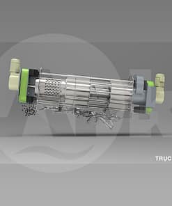 máy ép bùn trục vít đa đĩa - thiết kế trục vít